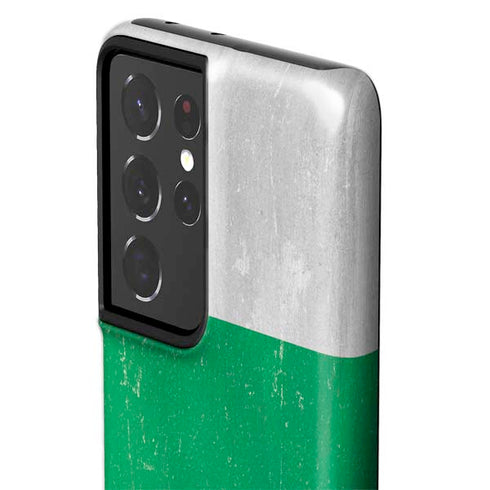 Pakistan Flag Distressed Galaxy S21 Ultra 5G Pro Case